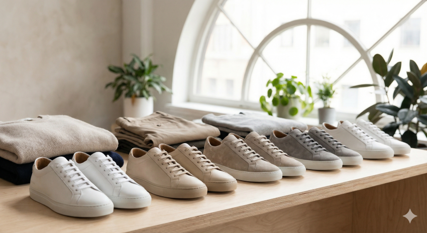 best luxury sneaker alternatives for minimalist outfits