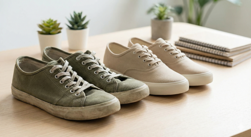 long term review eco friendly canvas sneakers