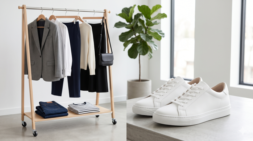 vegan leather white sneaker reviews for minimalist capsule wardrobe